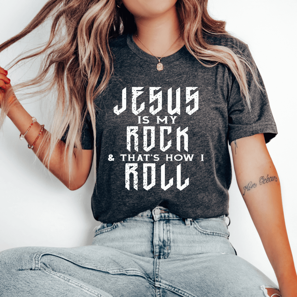 Jesus Is My Rock T-shirt