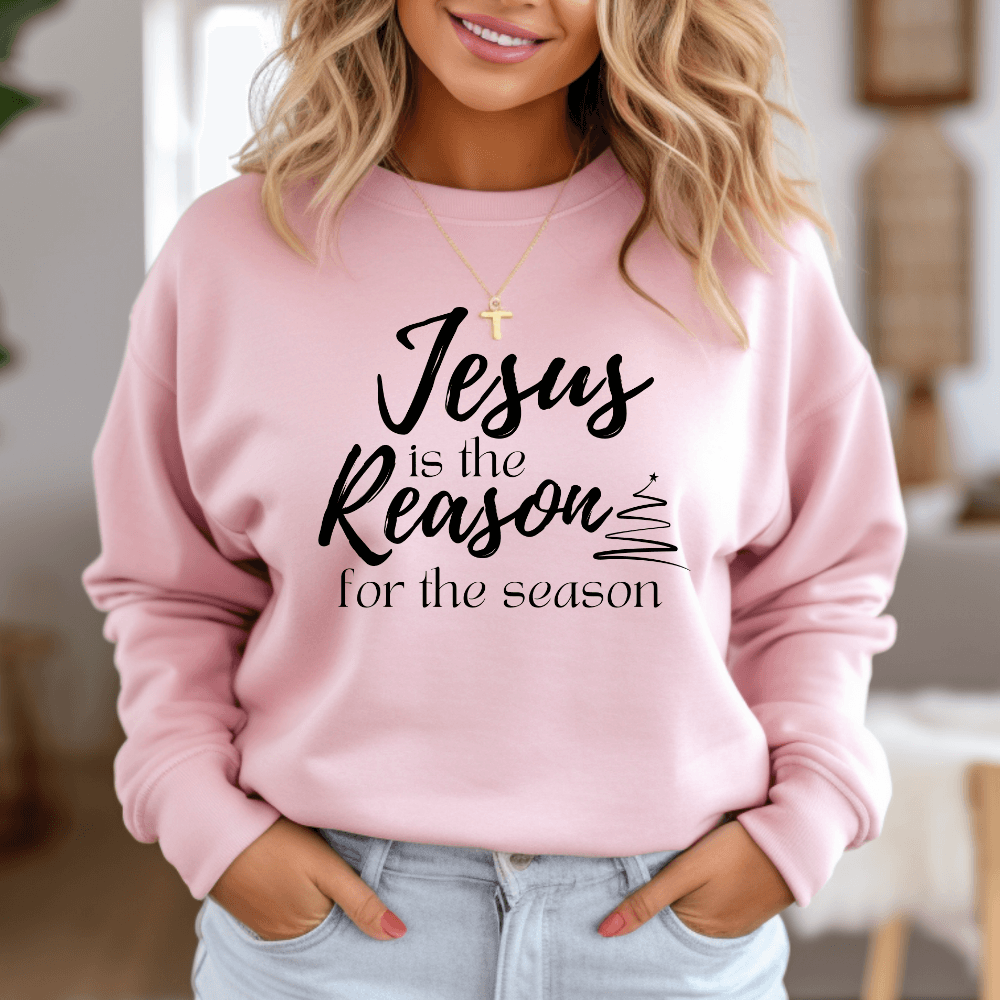 Jesus Is The  Reason Crewneck Sweatshirt