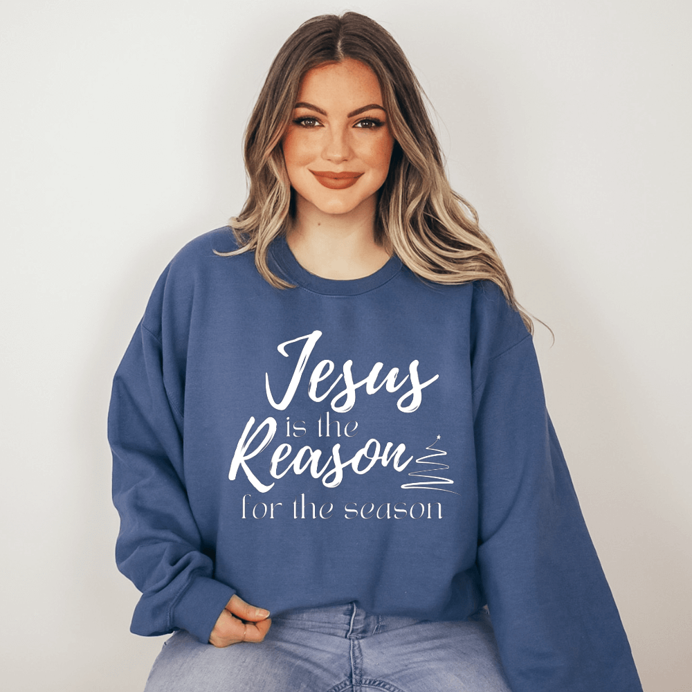 Jesus Is The  Reason Crewneck Sweatshirt