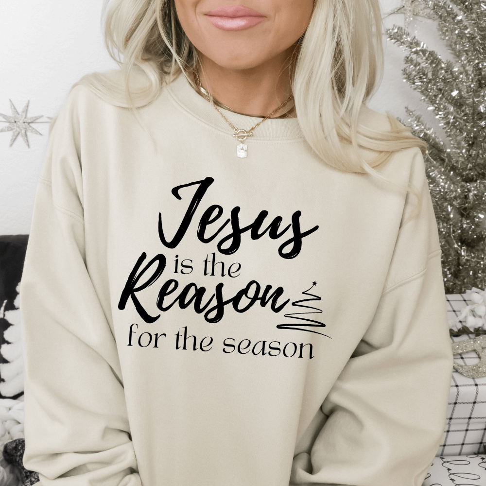 Jesus Is The  Reason Crewneck Sweatshirt