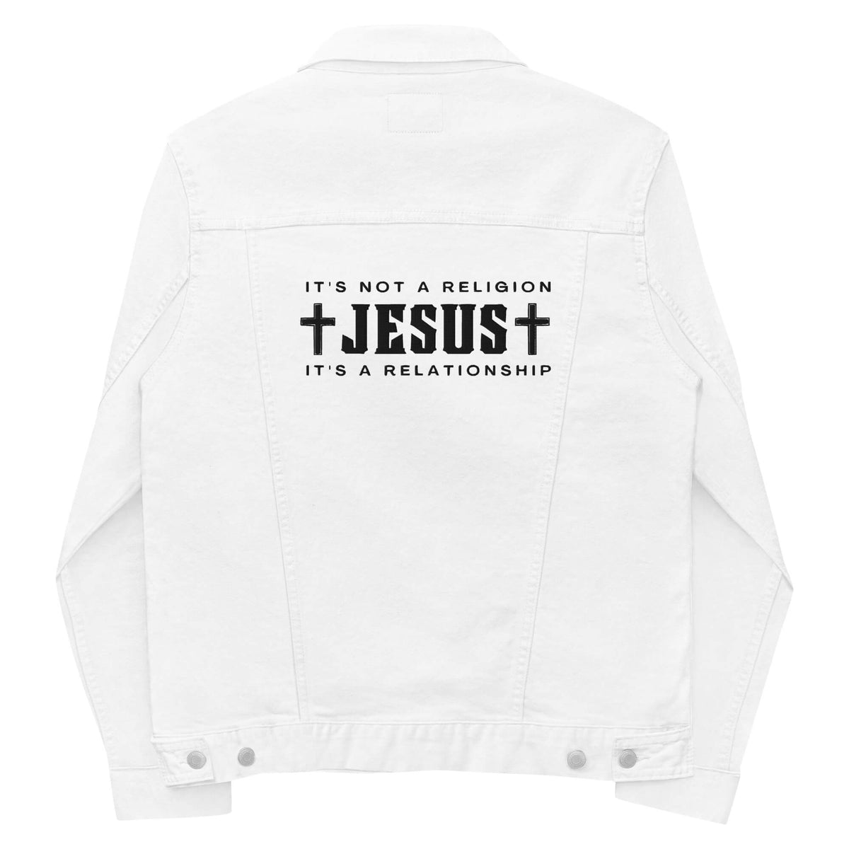 Unisex Denim Jesus Jacket