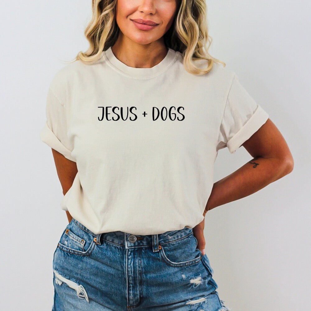 Jesus And Dogs Shirt