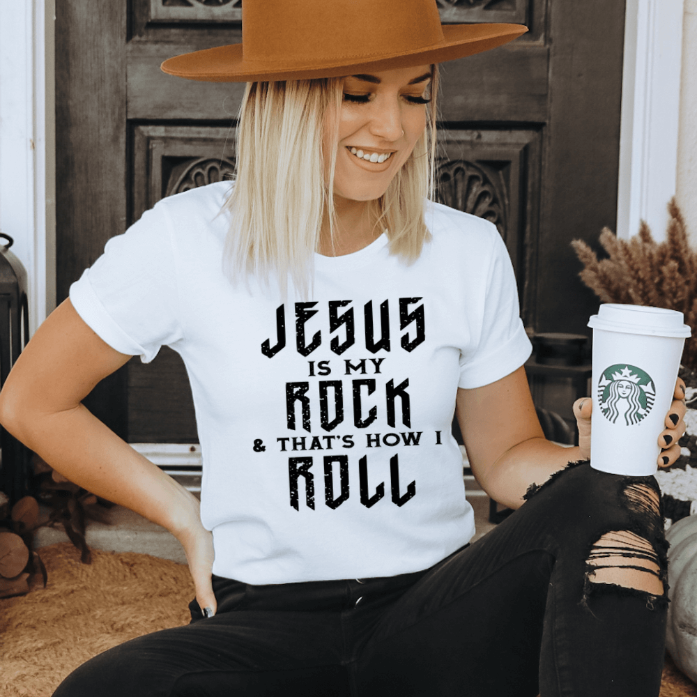 Jesus Is My Rock T-shirt