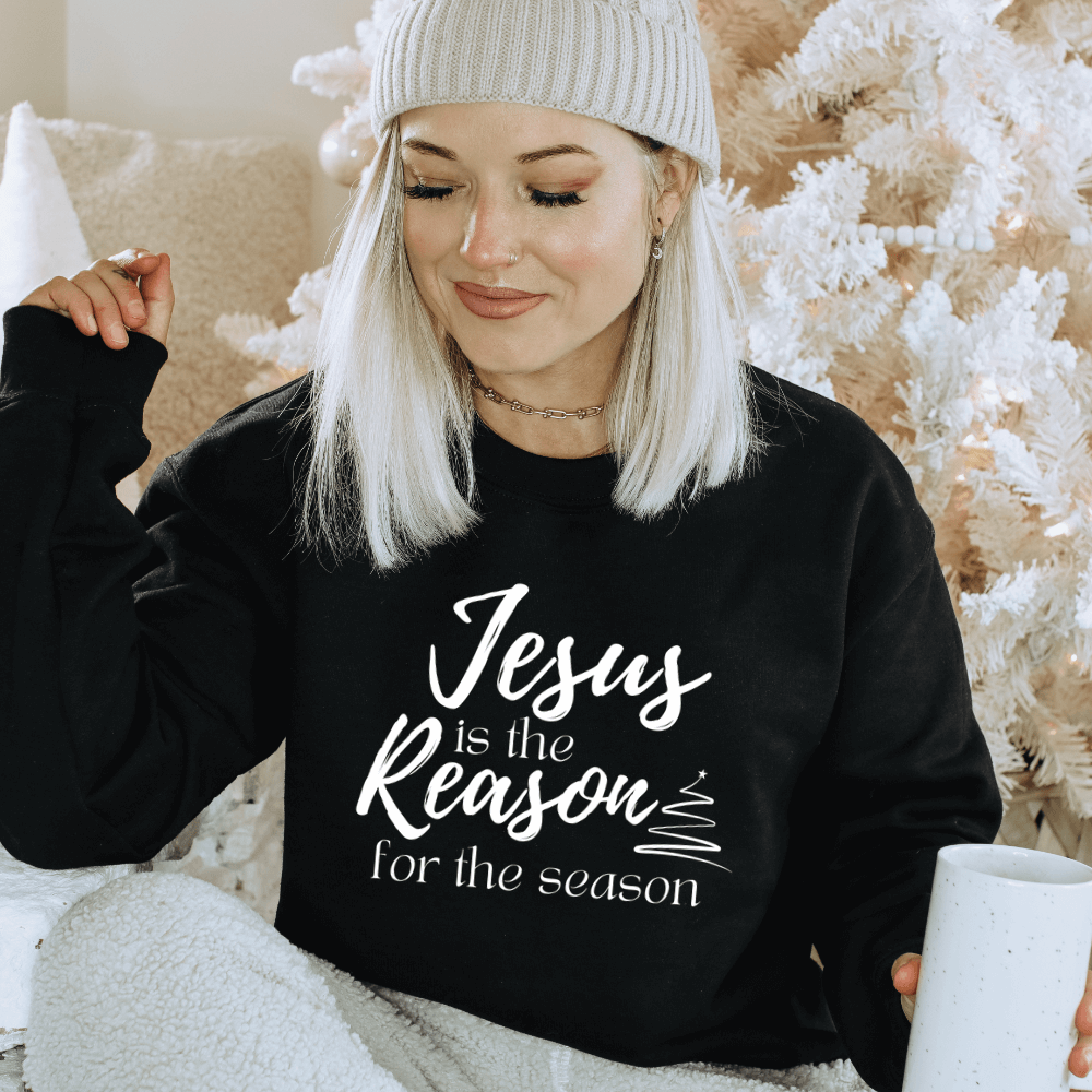 Jesus Is The  Reason Crewneck Sweatshirt