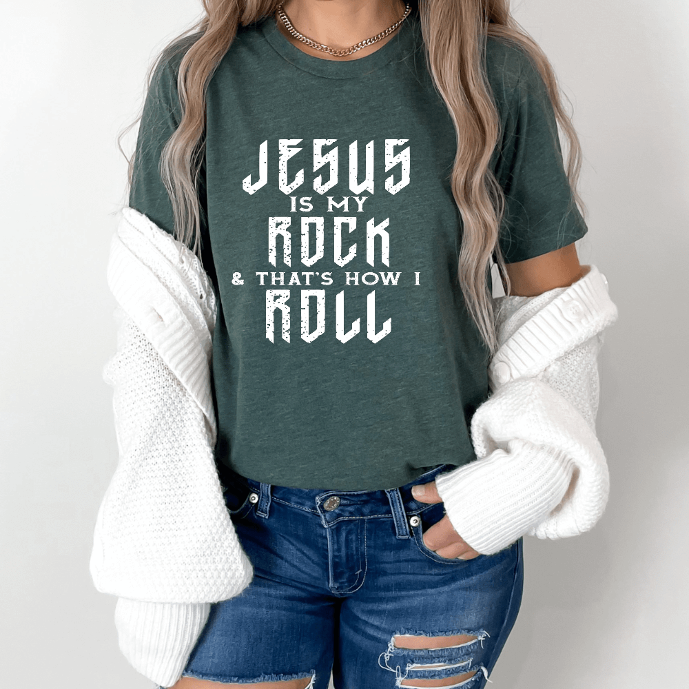 Jesus Is My Rock T-shirt