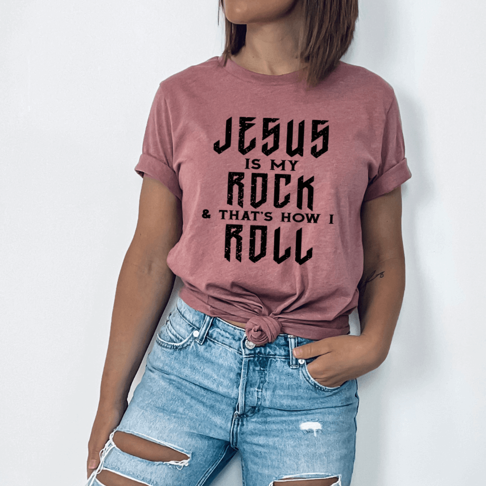 Jesus Is My Rock T-shirt