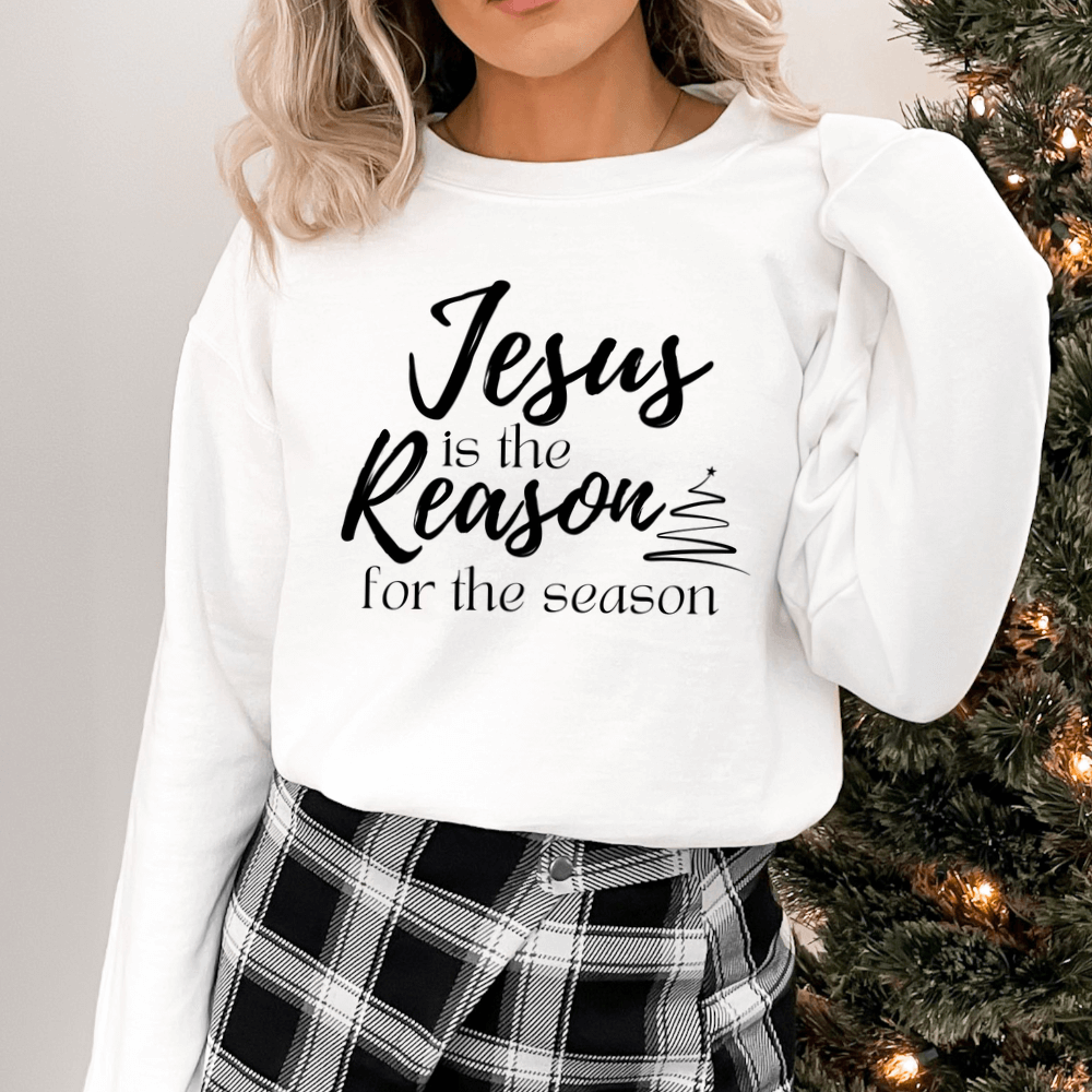 Jesus Is The  Reason Crewneck Sweatshirt