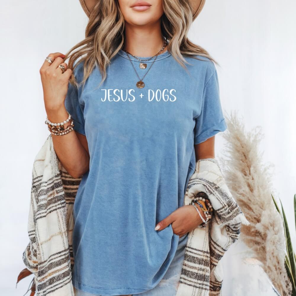 Jesus And Dogs Shirt