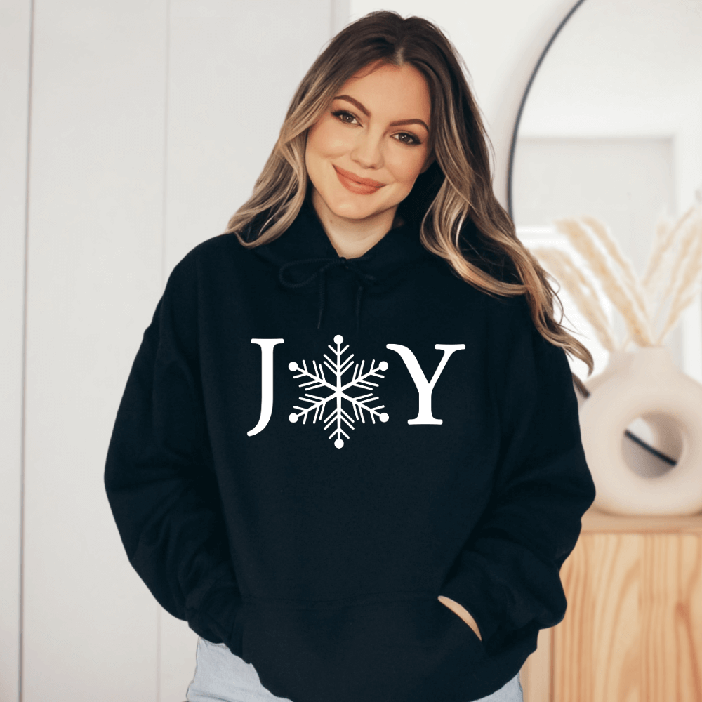 Joy Snowflake Hoodie