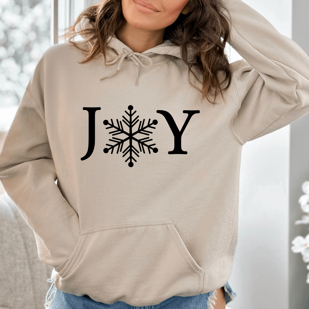 Joy Snowflake Hoodie