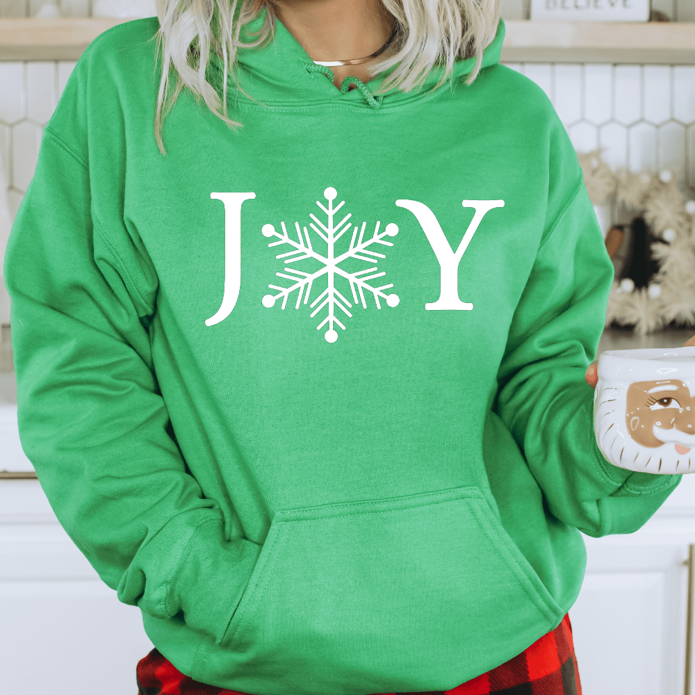 Joy Snowflake Hoodie