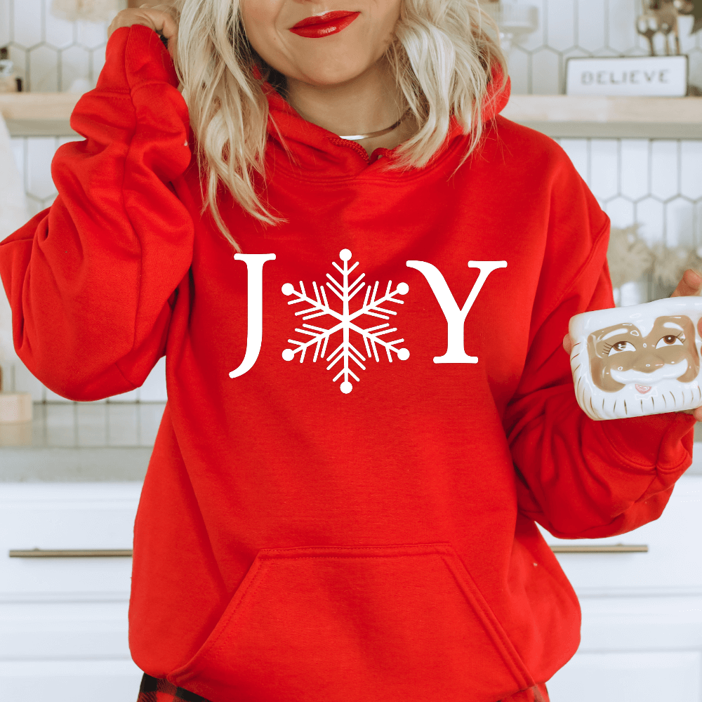 Joy Snowflake Hoodie