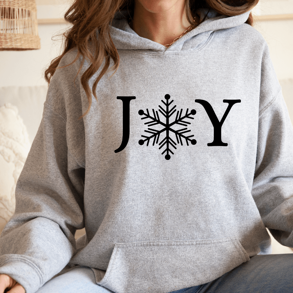 Joy Snowflake Hoodie