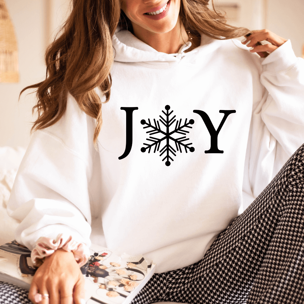 Joy Snowflake Hoodie