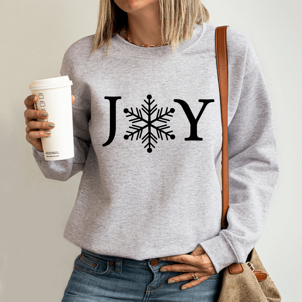 Joy Snowflake Sweatshirt