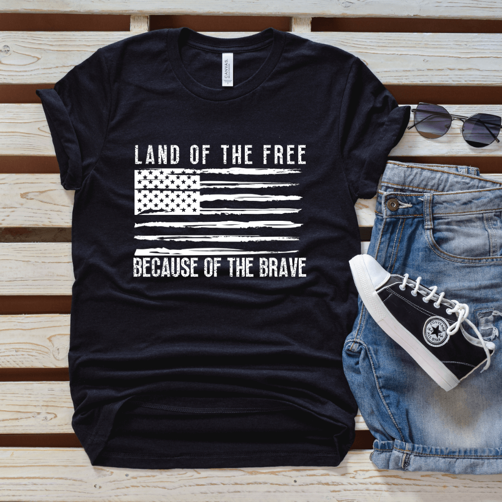 Land Of The Free Tri-blend Tee