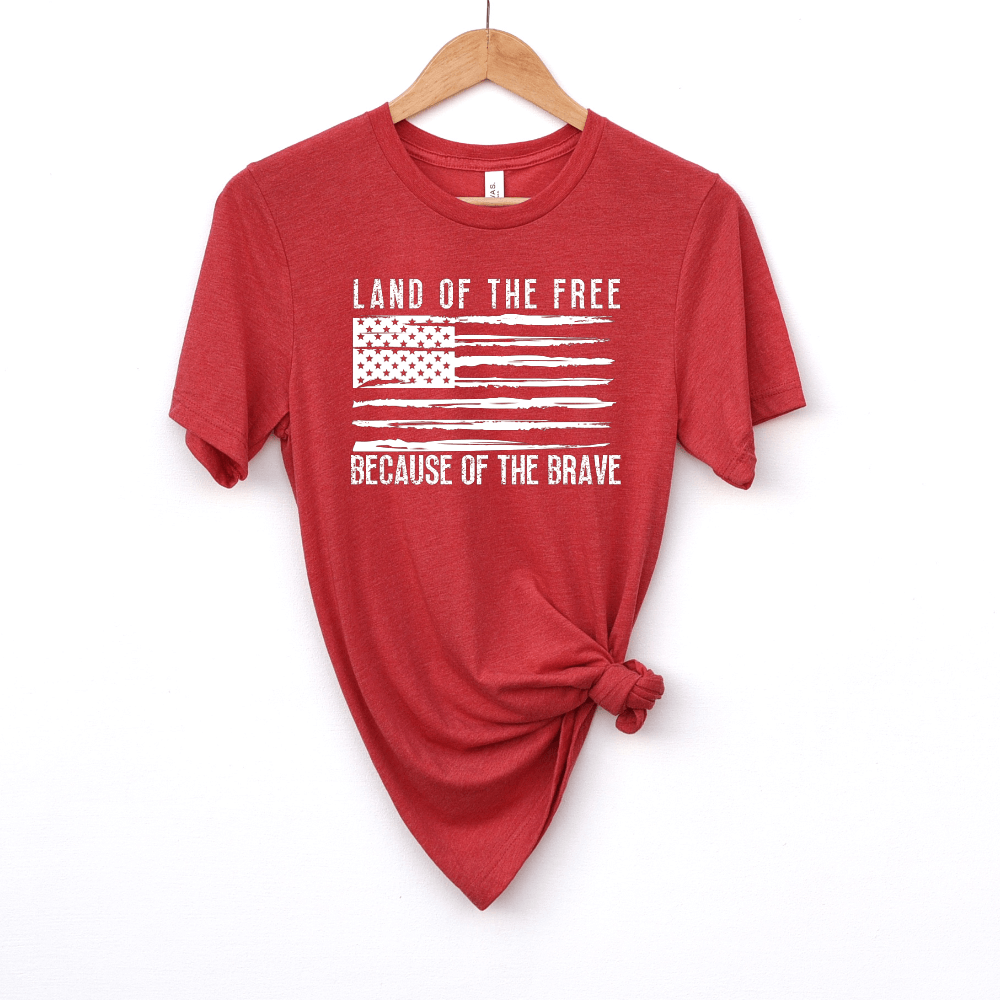 Land Of The Free Tri-blend Tee