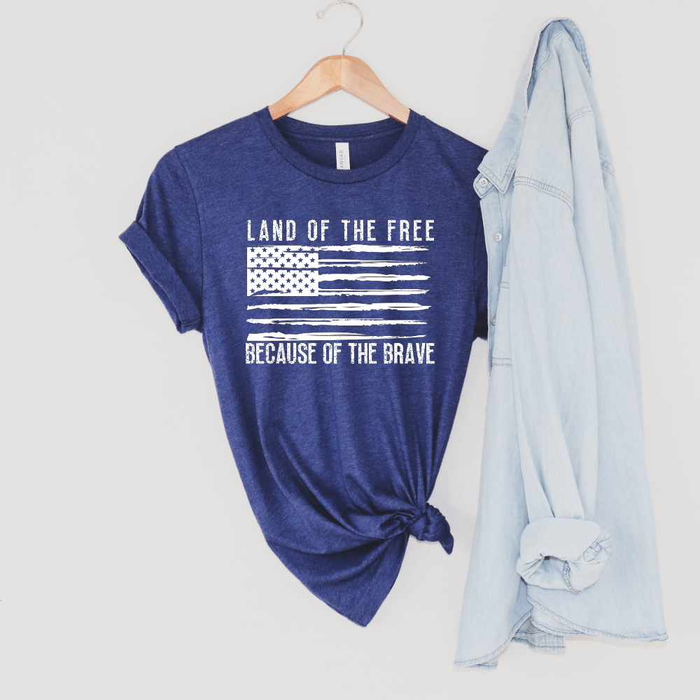 Land Of The Free Tri-blend Tee