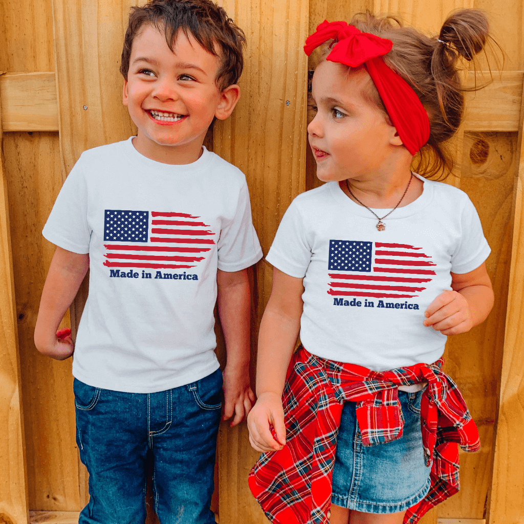 Made in America Toddler Tee