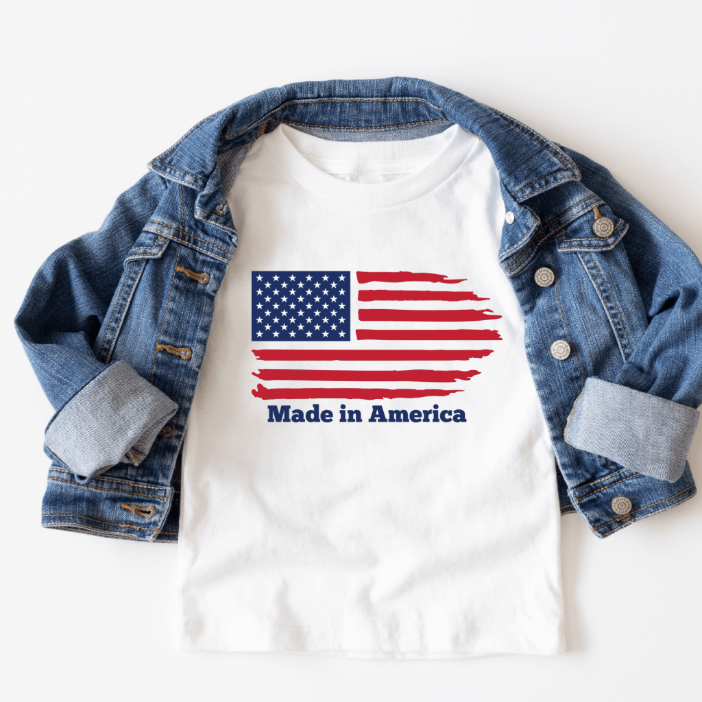 Made in America Toddler Tee