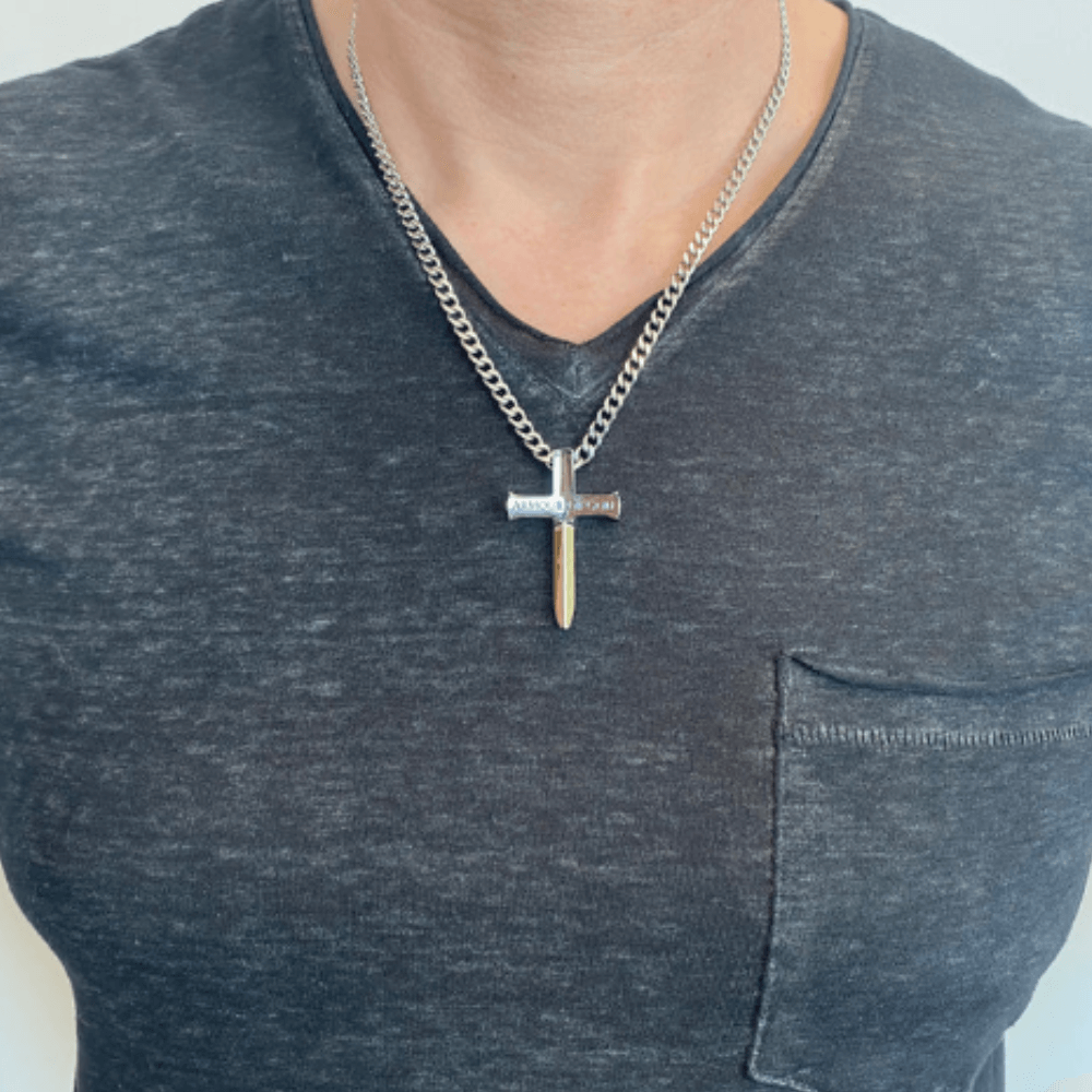 Man of God Necklace model