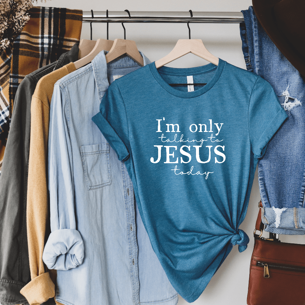 Only Talking to Jesus Tee