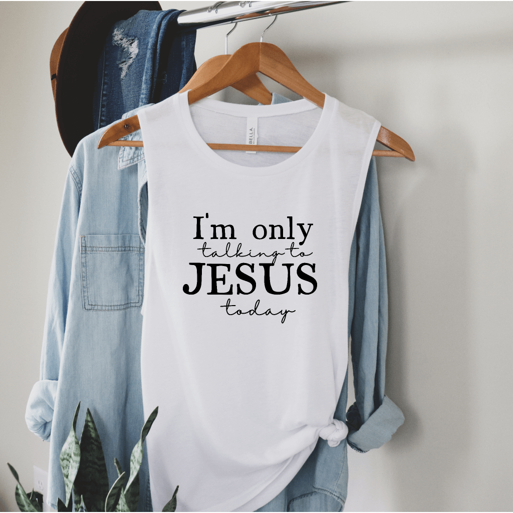 Only Talking to Jesus Tank