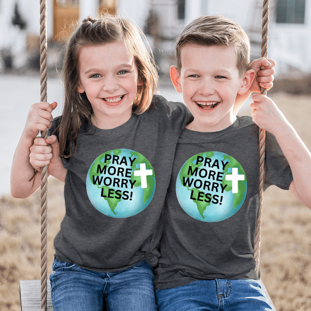 Pray More Kids Tee