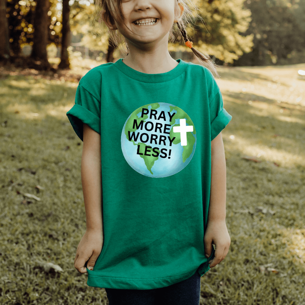 Pray More Kids Tee