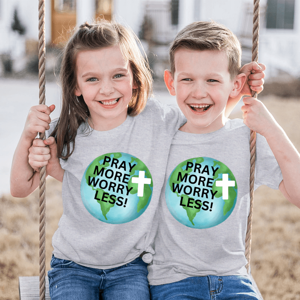 Pray More Kids Tee