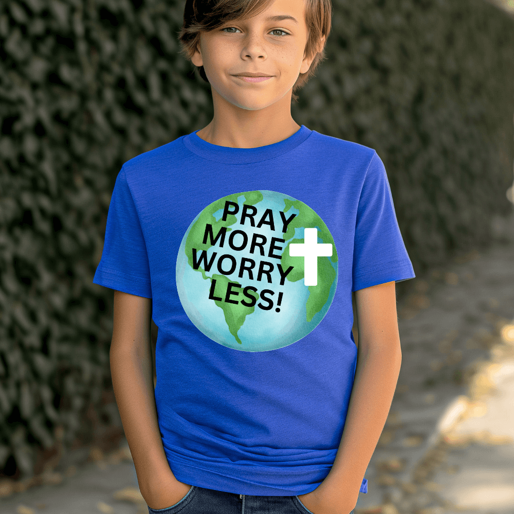 Pray More Kids Tee