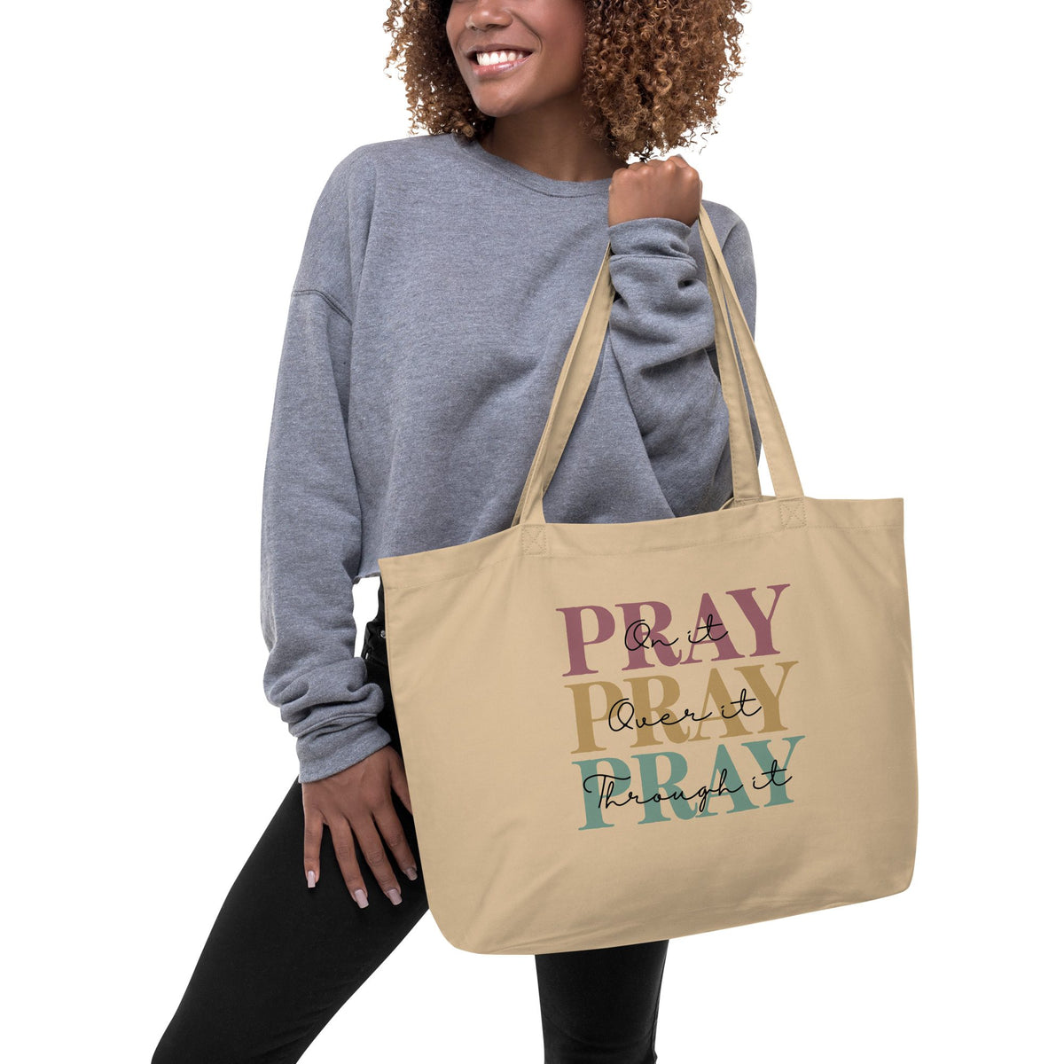 Pray On It Tote