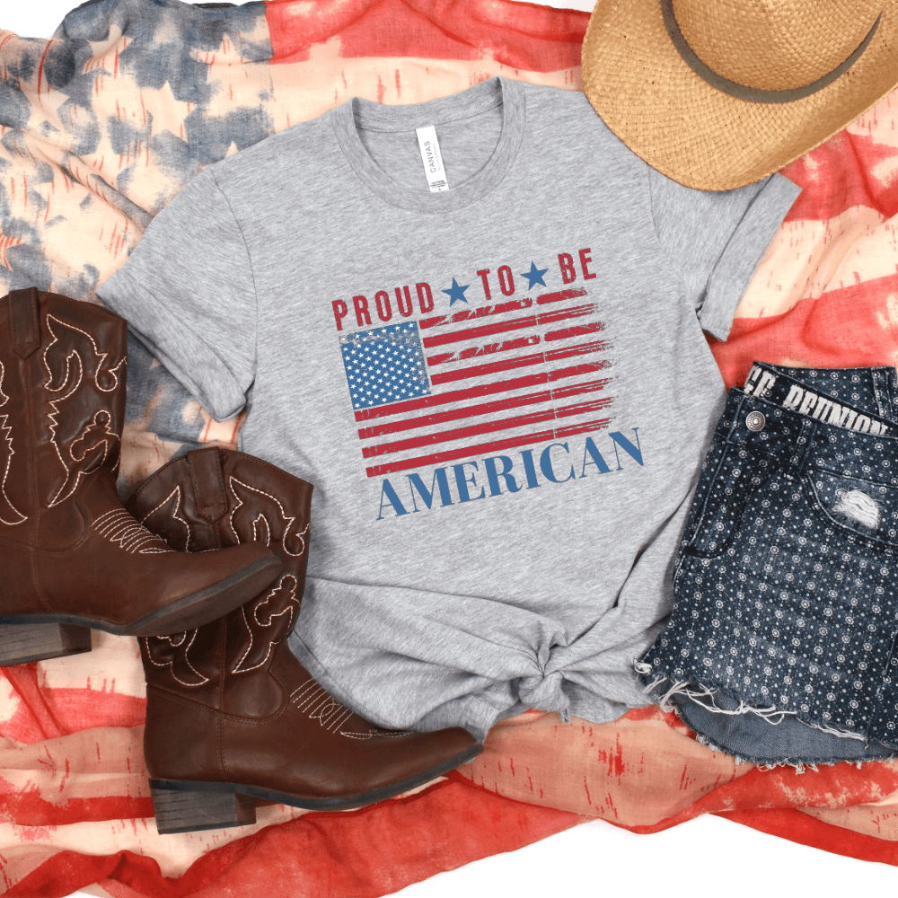 Proud To Be American Tee