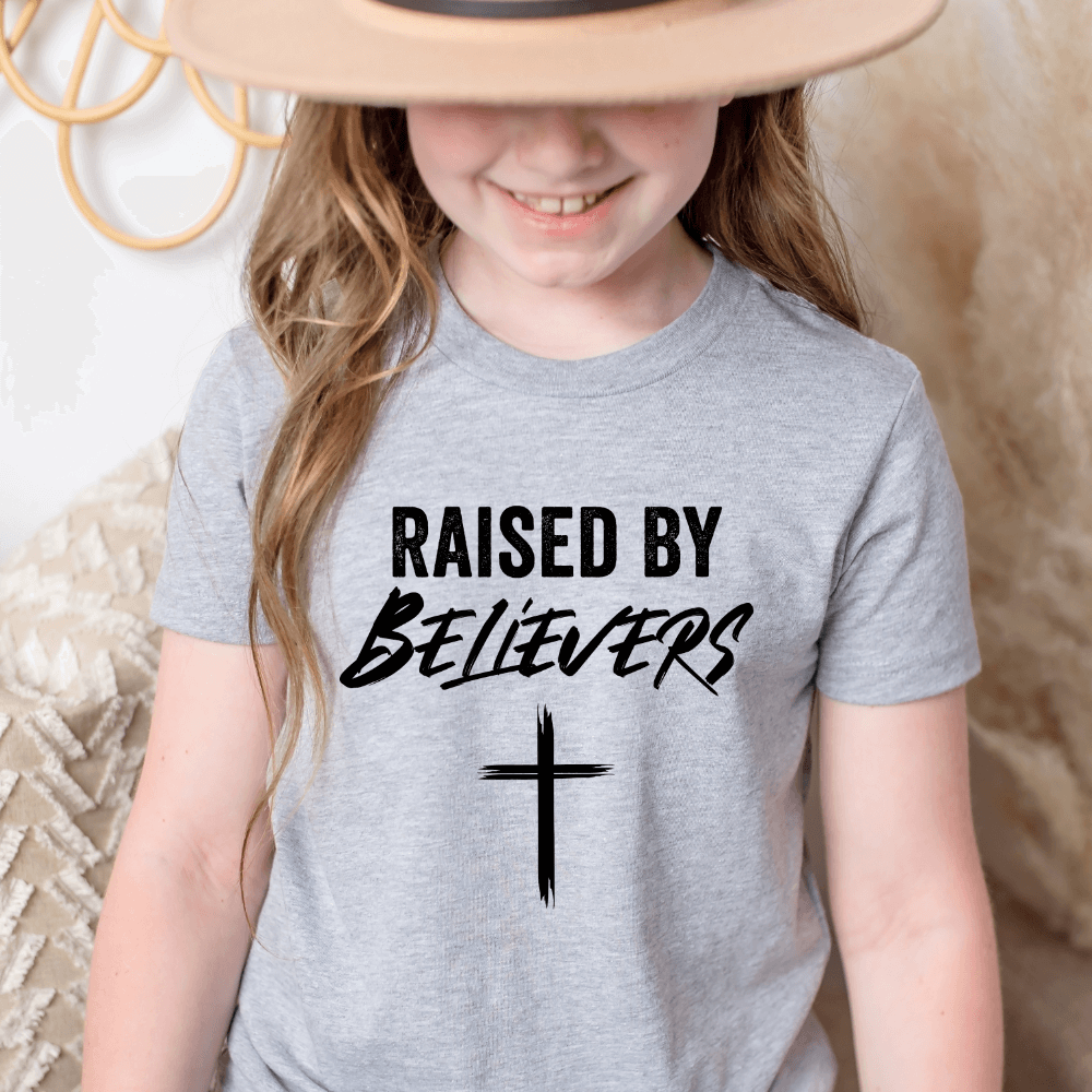 Raised By Believers Kids Tee