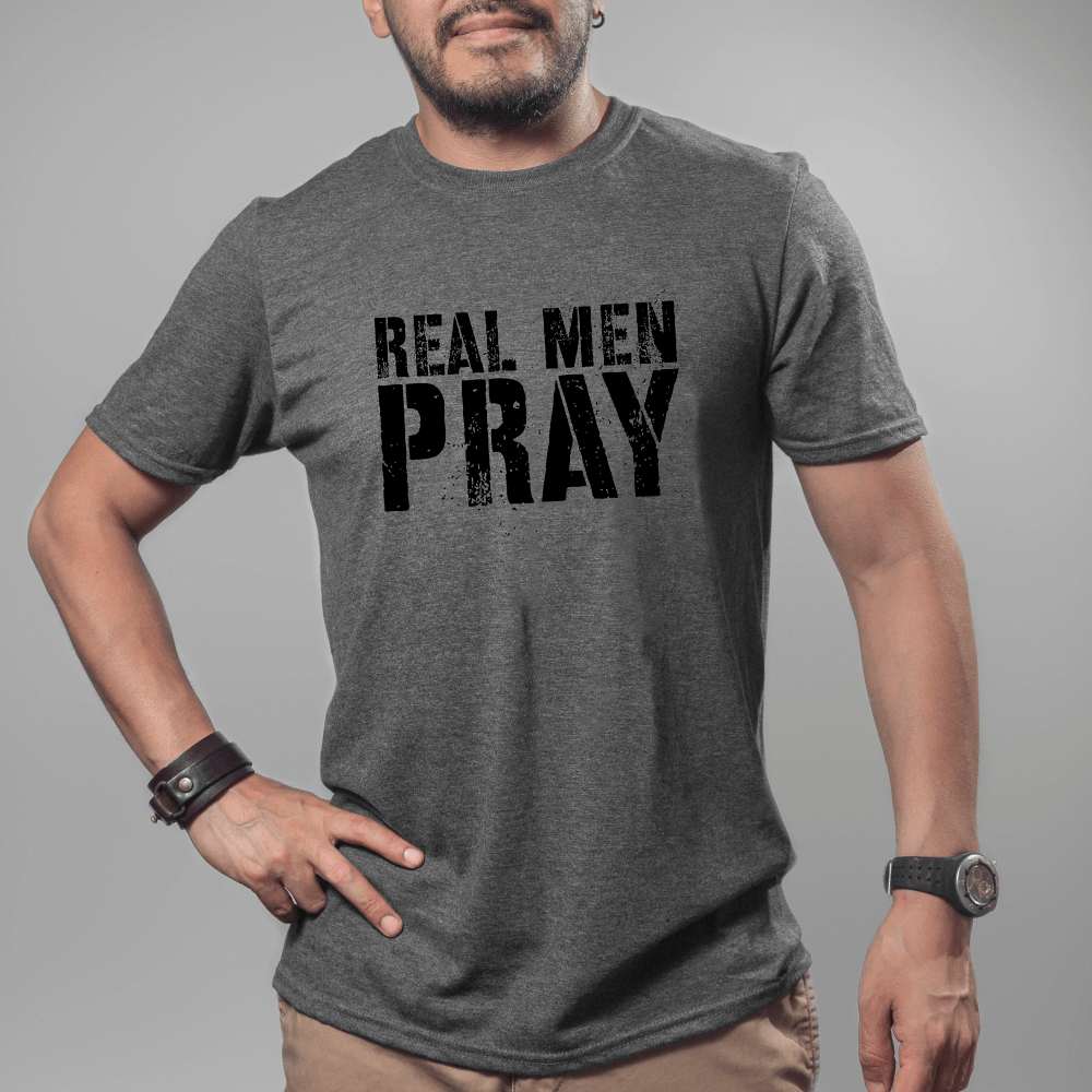 Real Men Pray T-shirt