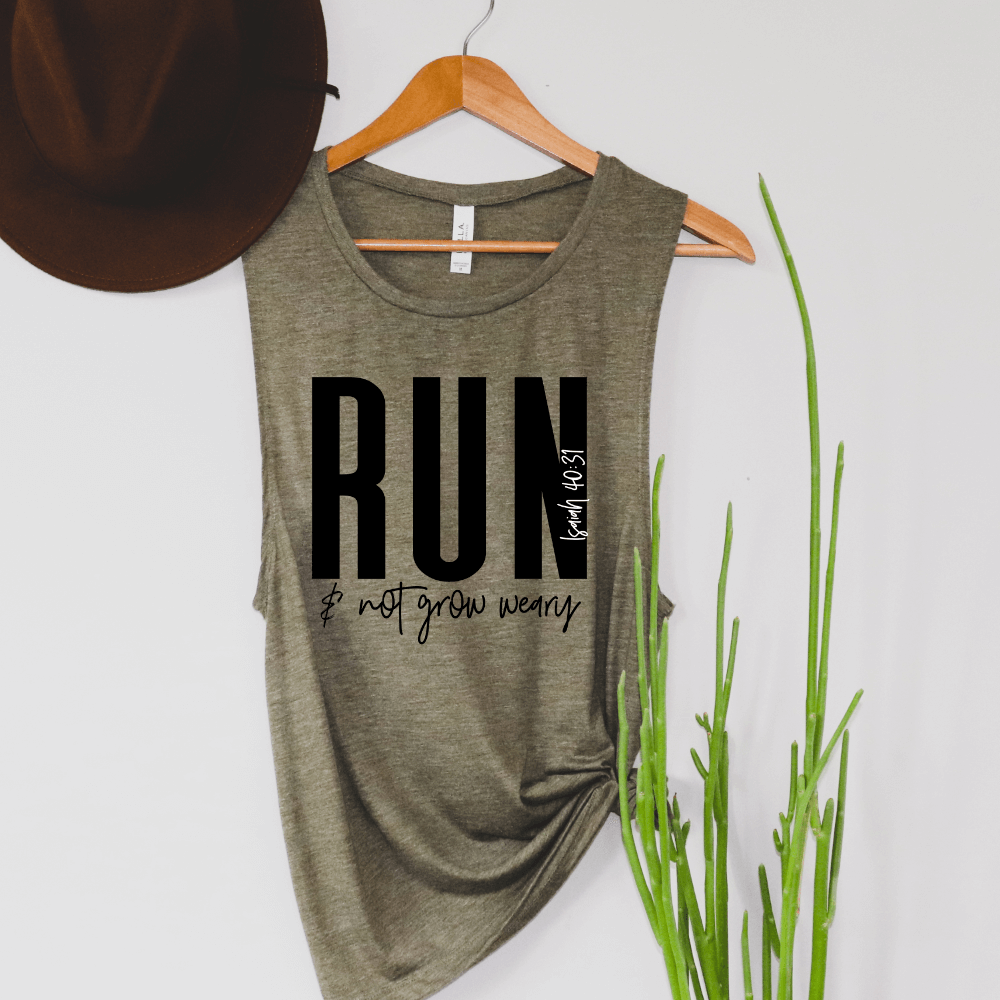 Run Muscle Tank