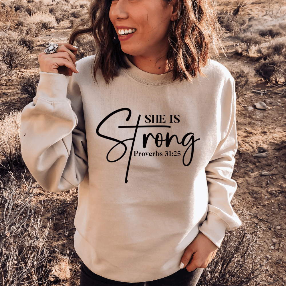 She Is Strong Sweatshirt