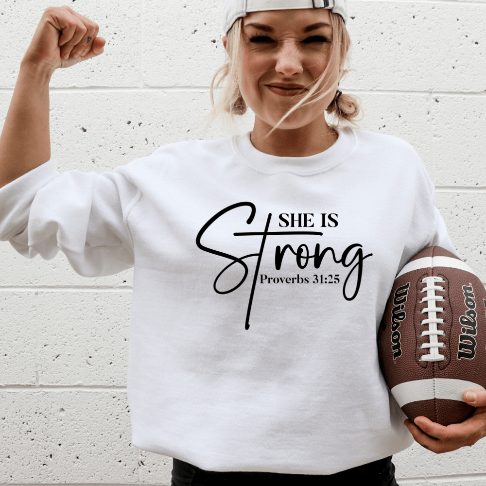 She Is Strong Sweatshirt