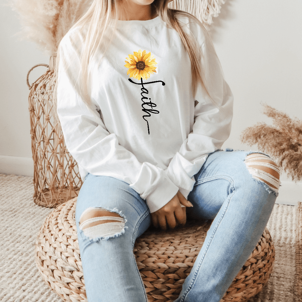 Sunflower Faith Long Sleeve Tee