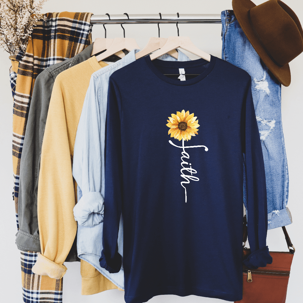 Sunflower Faith Long Sleeve Tee