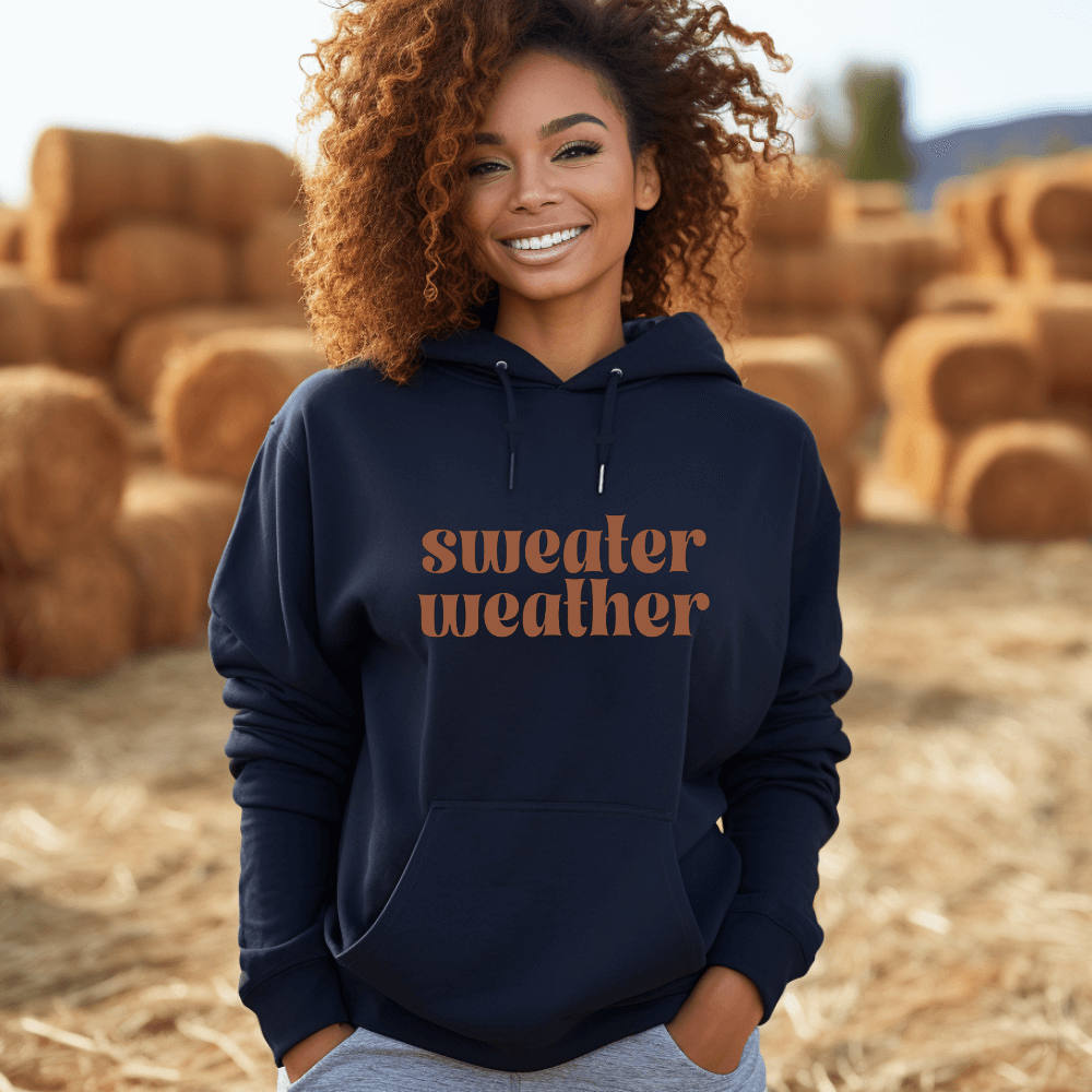 Sweater weather hoodie on sale