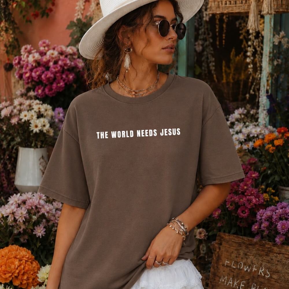 The World Needs Jesus Shirt