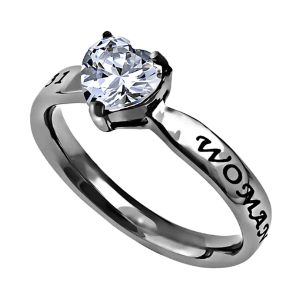 Womens Heart Ring