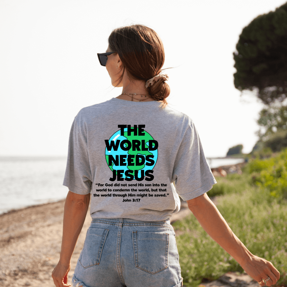 World Needs Jesus T-shirt