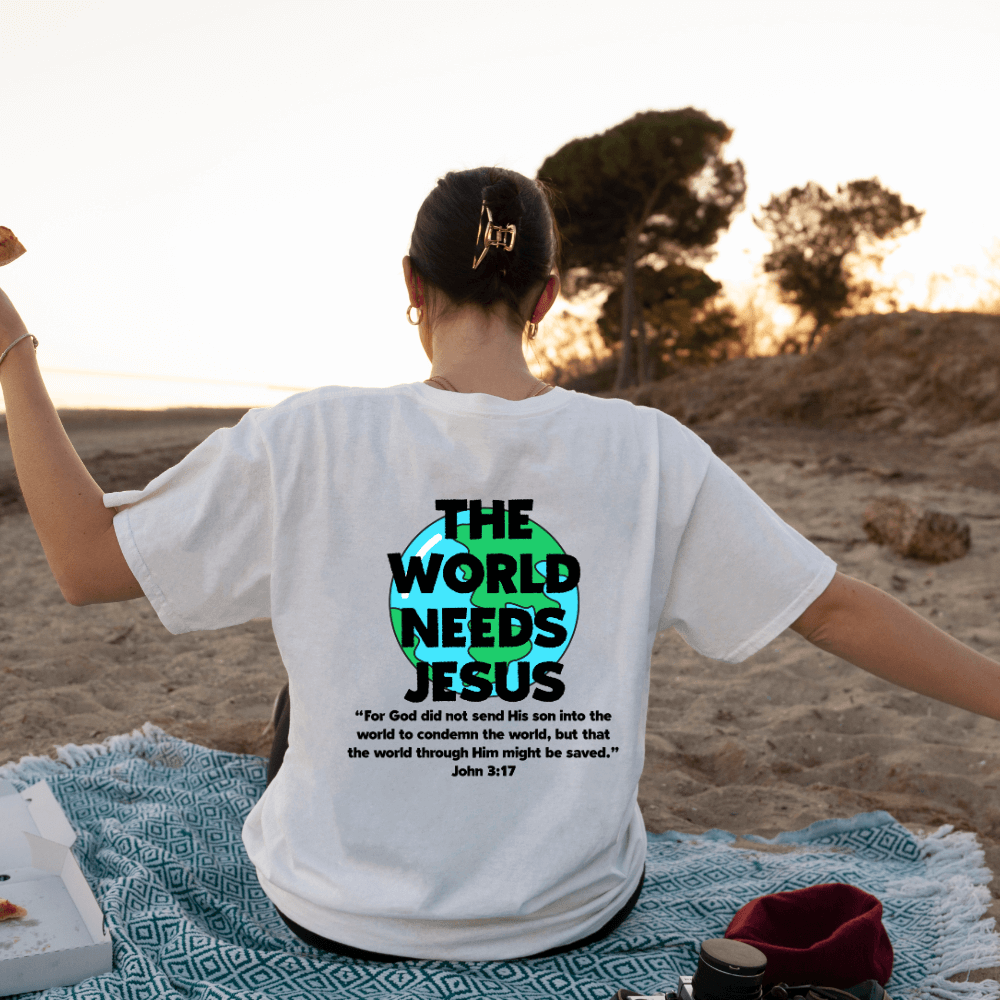 World Needs Jesus T-shirt