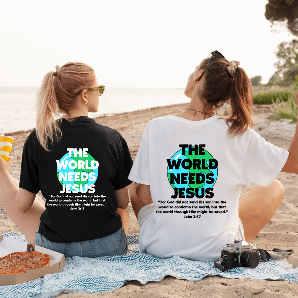 World Needs Jesus T-shirt