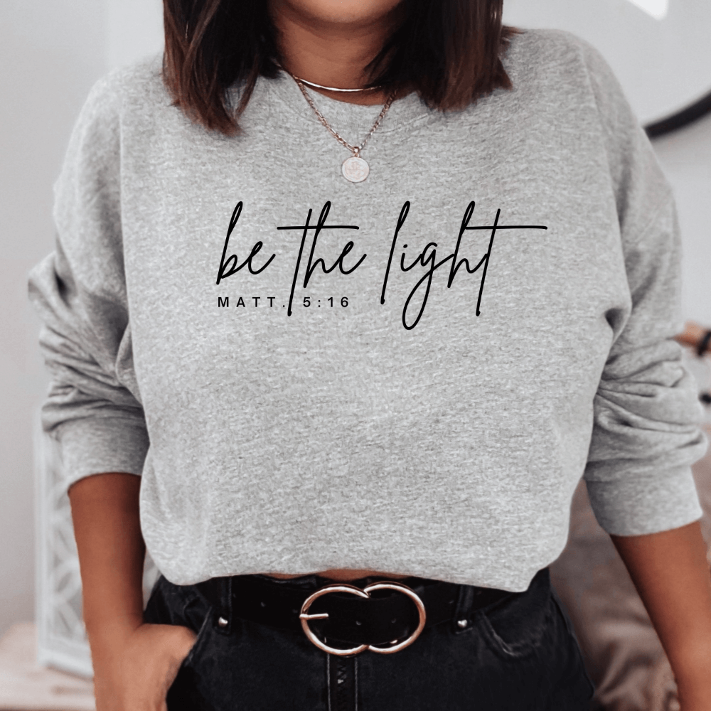 Be The Light Crewneck