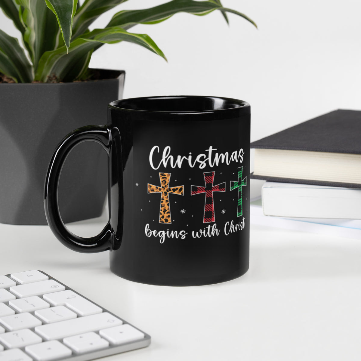 Christmas Begins With Christ Mug