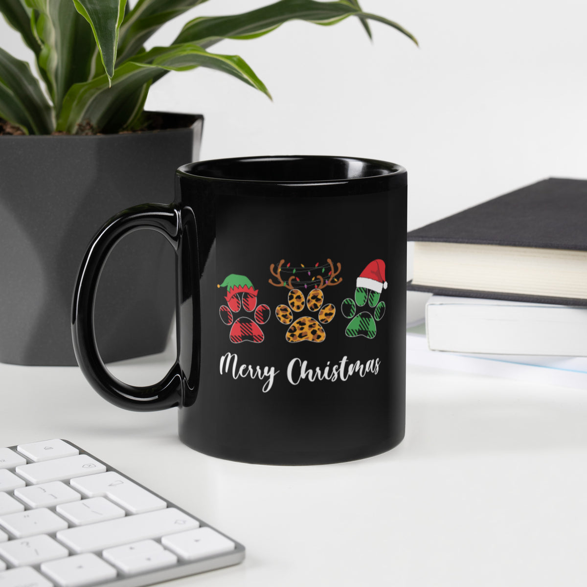 Merry Christmas Paw Mug