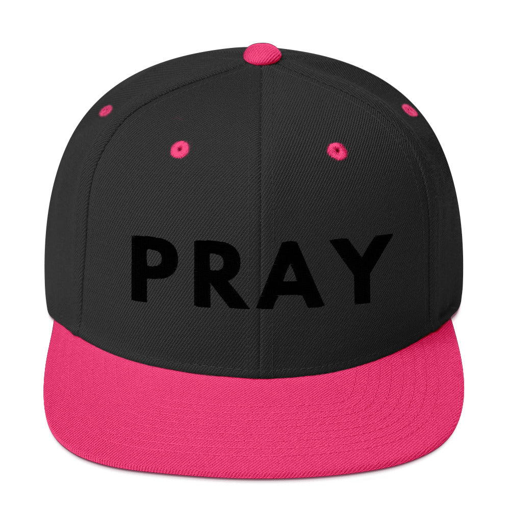 Pray Snapback Hat